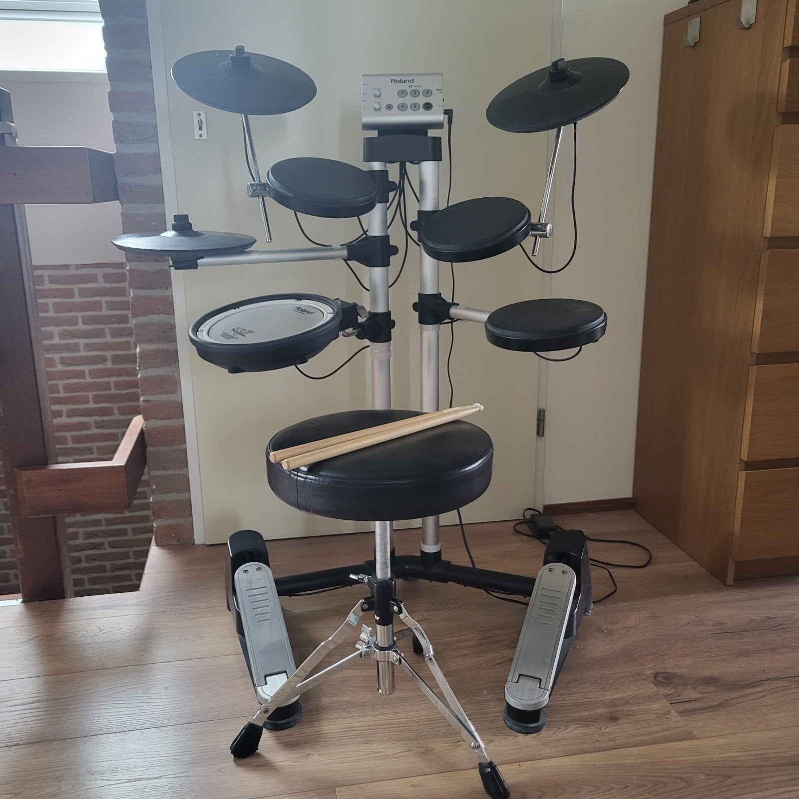 Roland Elektronisch Drumstel - Perfect voor Beginners, Ophalen of Verzenden, Gebruikt, Roland, Elektronisch