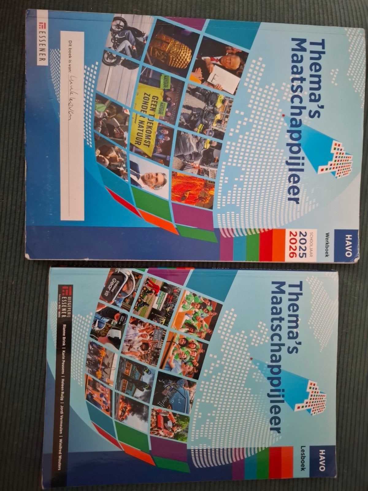 Thema's Maatschappijleer HAVO Lesboek & Werkboek 2025-2026, Ophalen of Verzenden, Gelezen, HAVO, Maatschappijleer