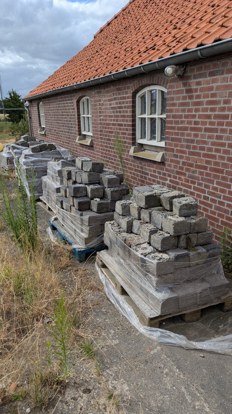 Gratis: Gebruikte stenen voor tuin/pad, Tuin en Terras, Tegels en Klinkers, Ophalen, Gebruikt, Overige materialen, 10 m² of meer