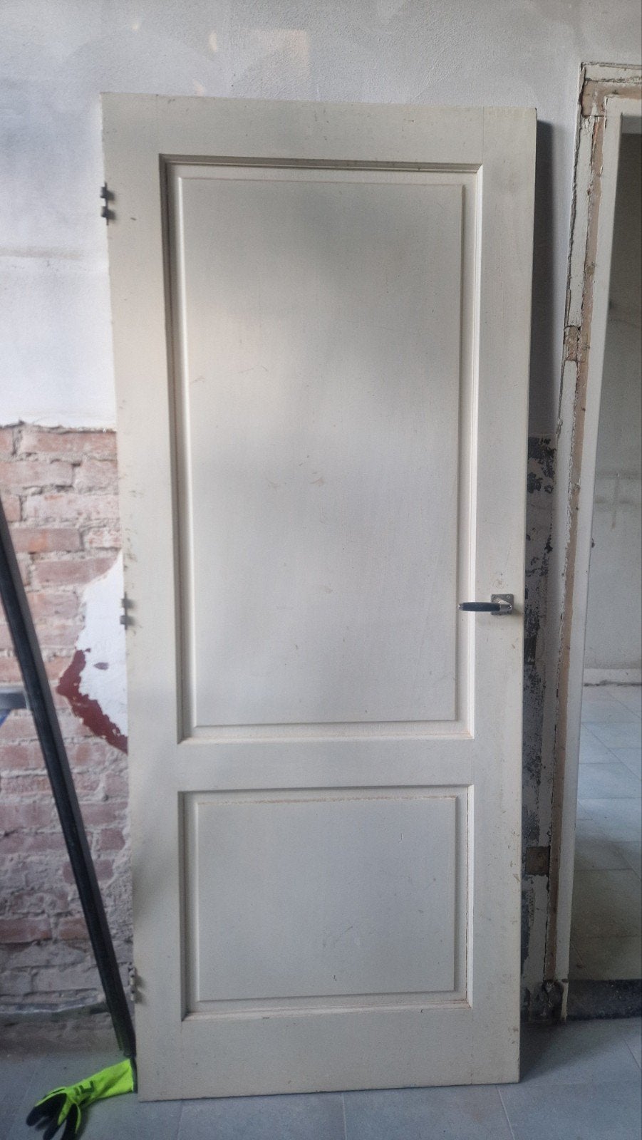 Stompe binnendeur, Doe-het-zelf en Verbouw, Deuren en Horren, Ophalen, Gebruikt, 80 tot 100 cm, Binnendeur