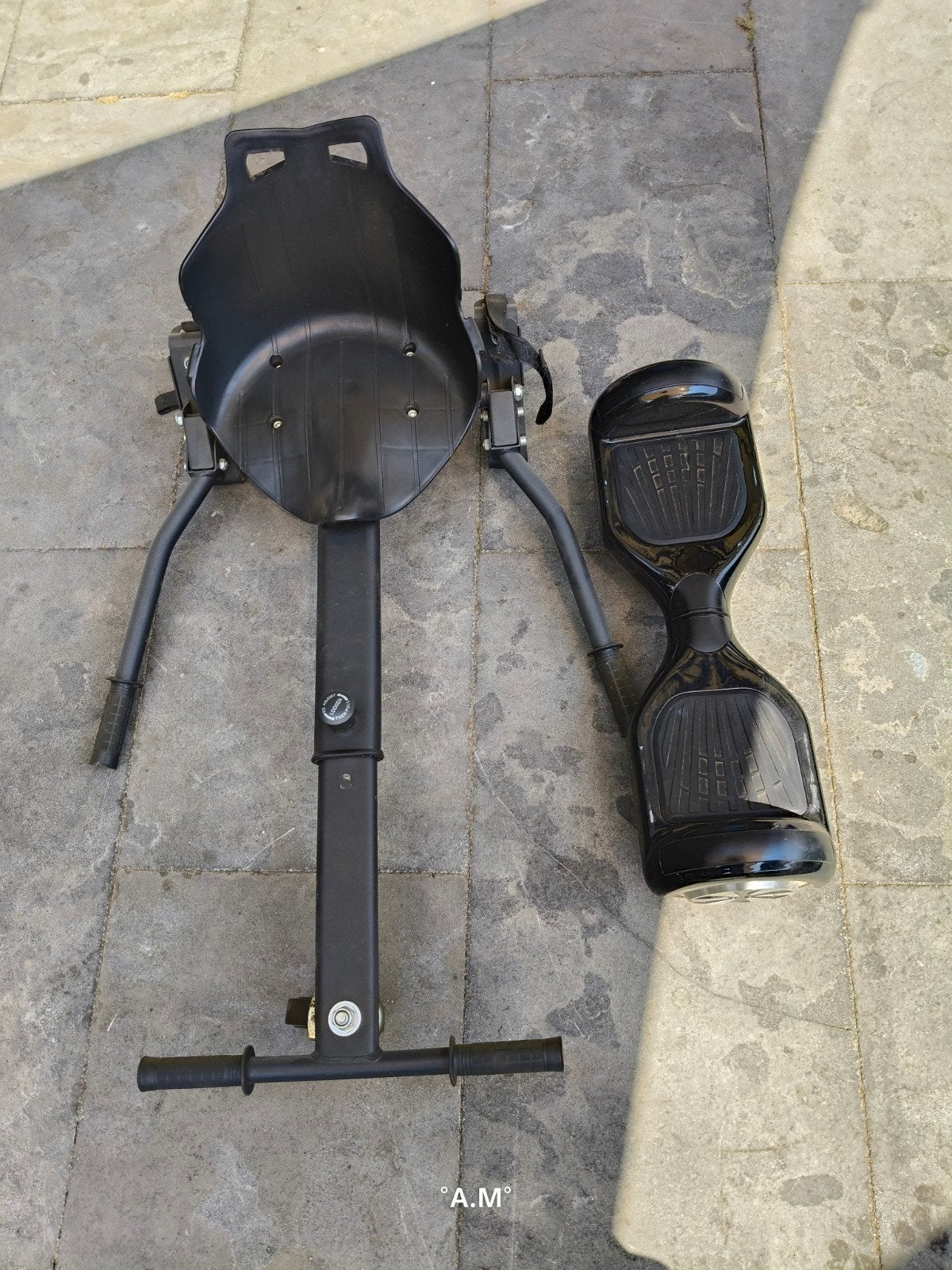 Hoverboard met kart, Ophalen, Zo goed als nieuw, Overige typen, Onbekend