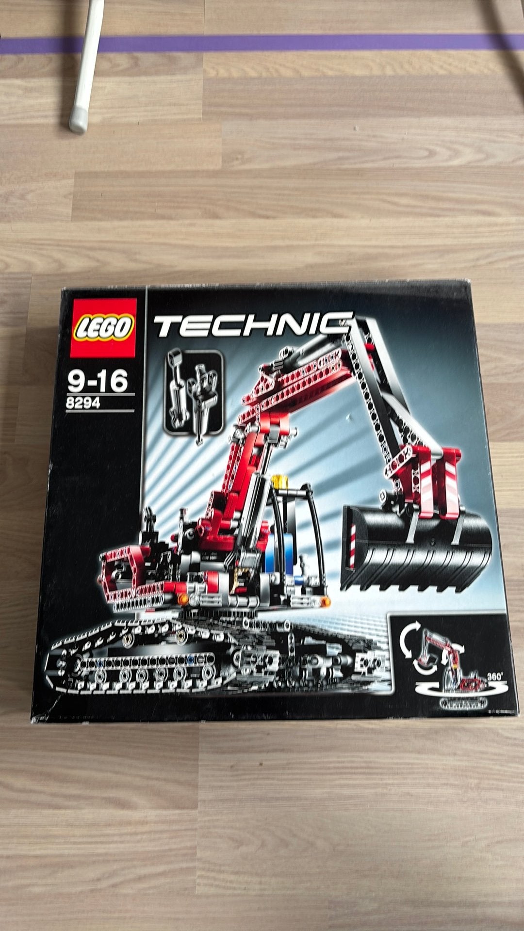 Lego Technic graafmachine, Ophalen, Gebruikt, Complete set