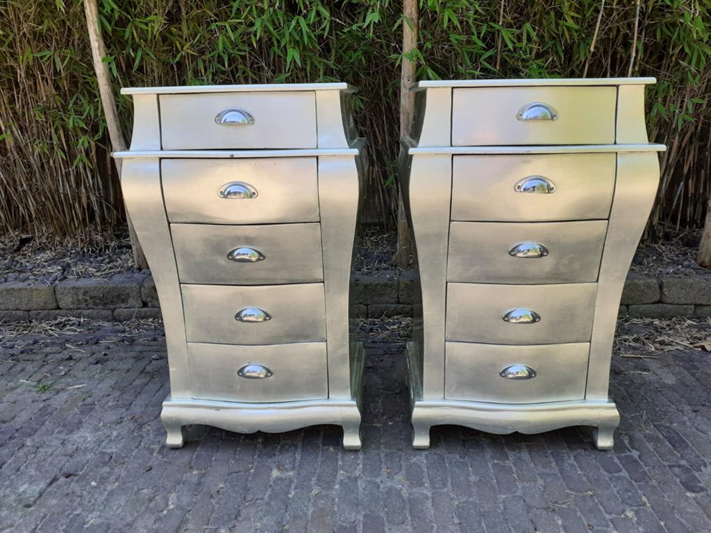 Xenos Kastjes zilver zilveren, Huis en Inrichting, Kasten | Ladekasten, Ophalen, Minder dan 50 cm, Gebruikt, 5 laden of meer