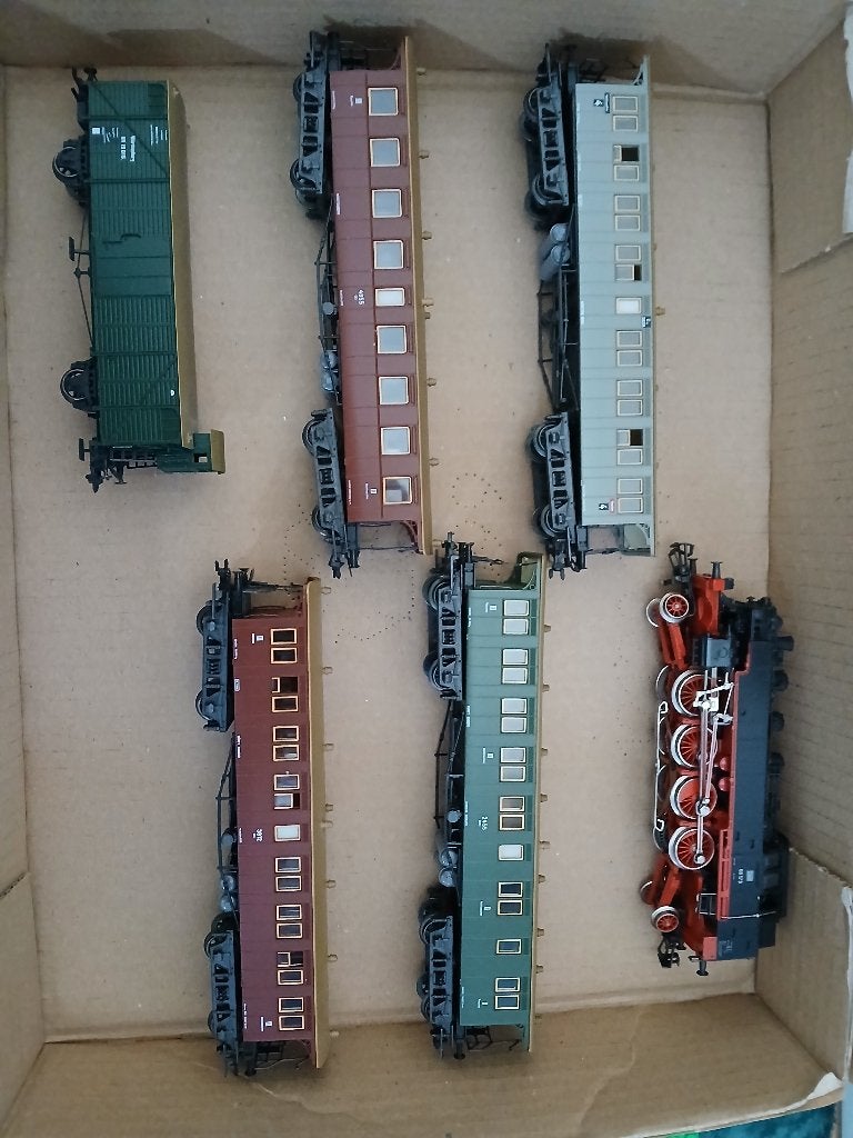 oude marklin treinset, Hobby en Vrije tijd, Wisselstroom, Ophalen of Verzenden, Analoog, Märklin