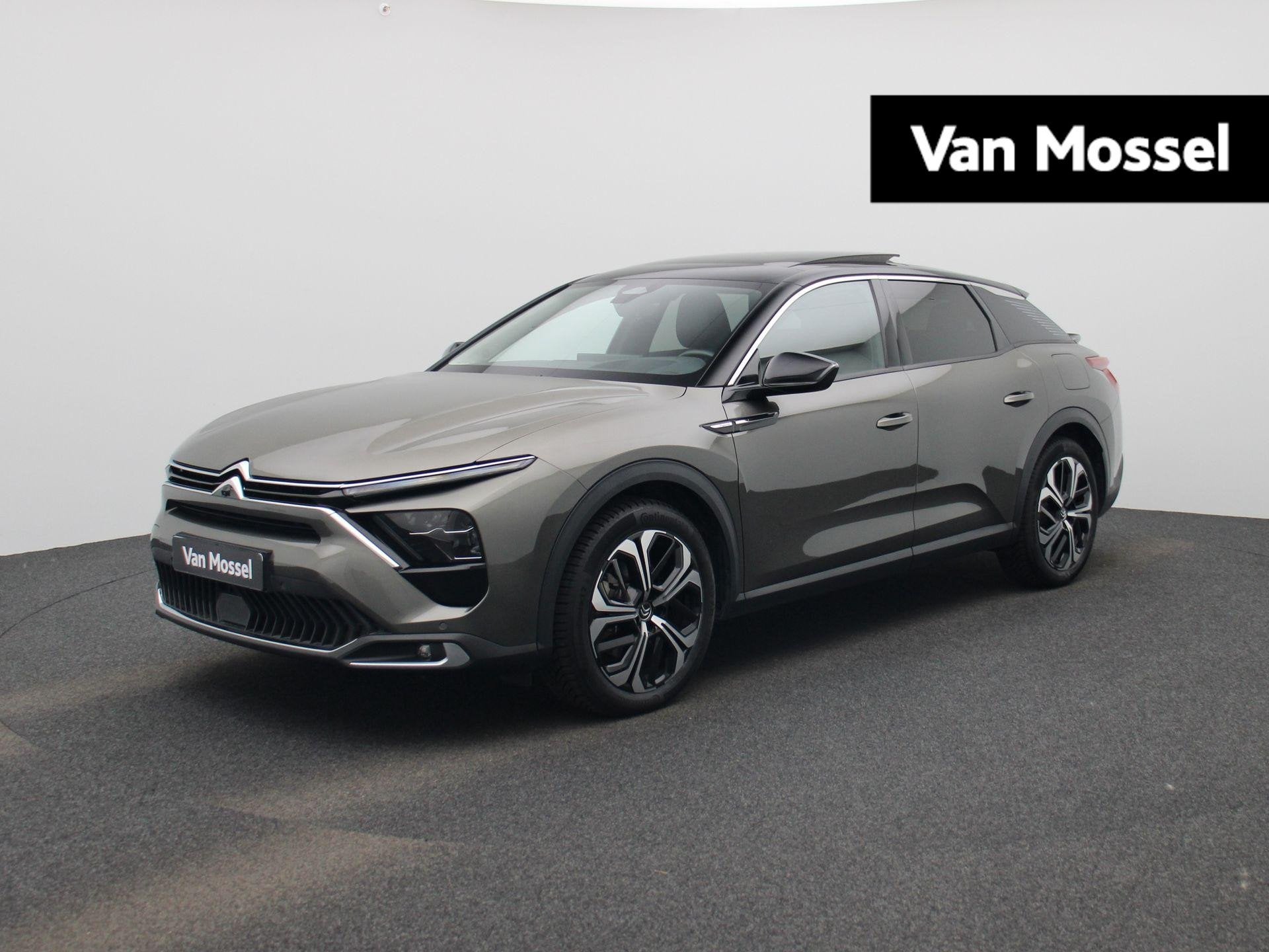 Citroen C5 X 1.6 Plug-in Hybrid 225 Shine AUTOMAAT | PANORAM, 12 maanden, Automatische klimaatregeling, Gebruikt, 4 cilinders