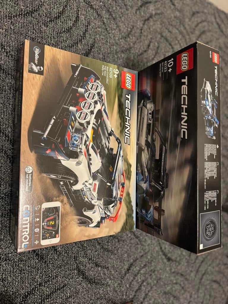 LEGO Technic 42109 Top Gear Rally Car & 42123 McLaren Senna, Lego, Nieuw, Ophalen of Verzenden, Technic
