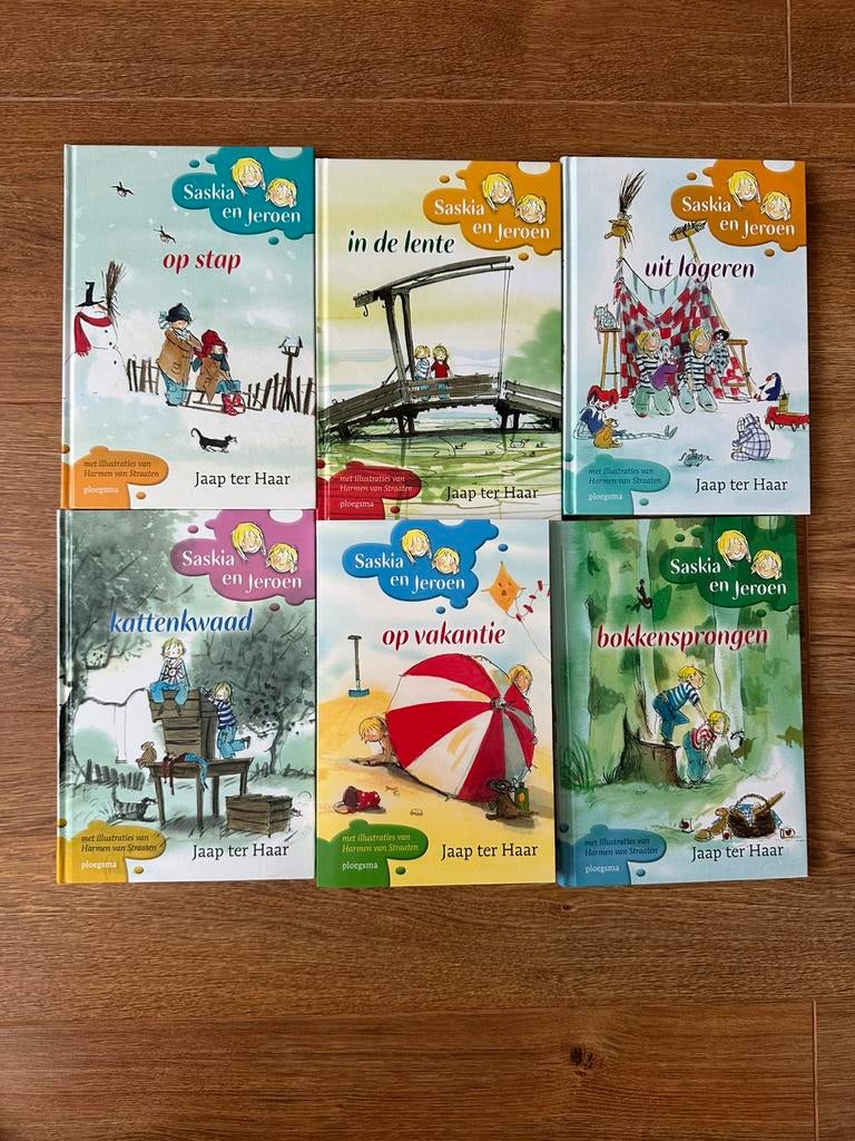 Saskia en jeroen leesboeken, Ophalen of Verzenden, Zo goed als nieuw, Fictie algemeen