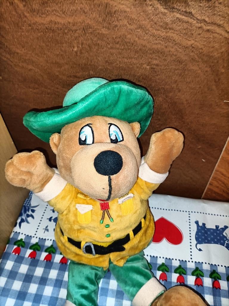 Bollo de Beer handpop Landal GreenParks 37 cm, Ophalen of Verzenden, Zo goed als nieuw, Beer