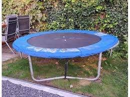 Trampoline, Ophalen, Gebruikt