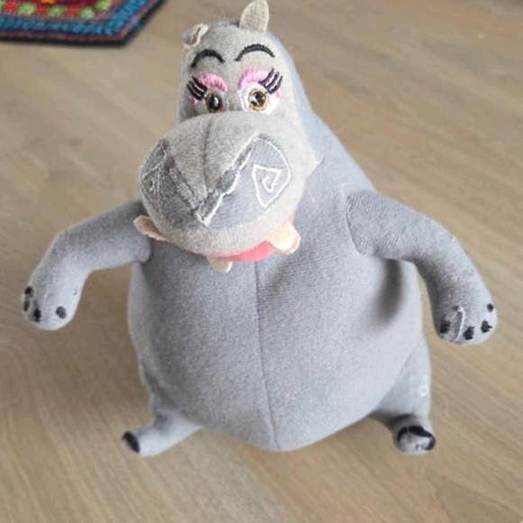 Madagascar knuffel Gloria, Kinderen en Baby's, Speelgoed | Knuffels en Pluche, Gebruikt, Overige karakters, Overige typen, Ophalen of Verzenden