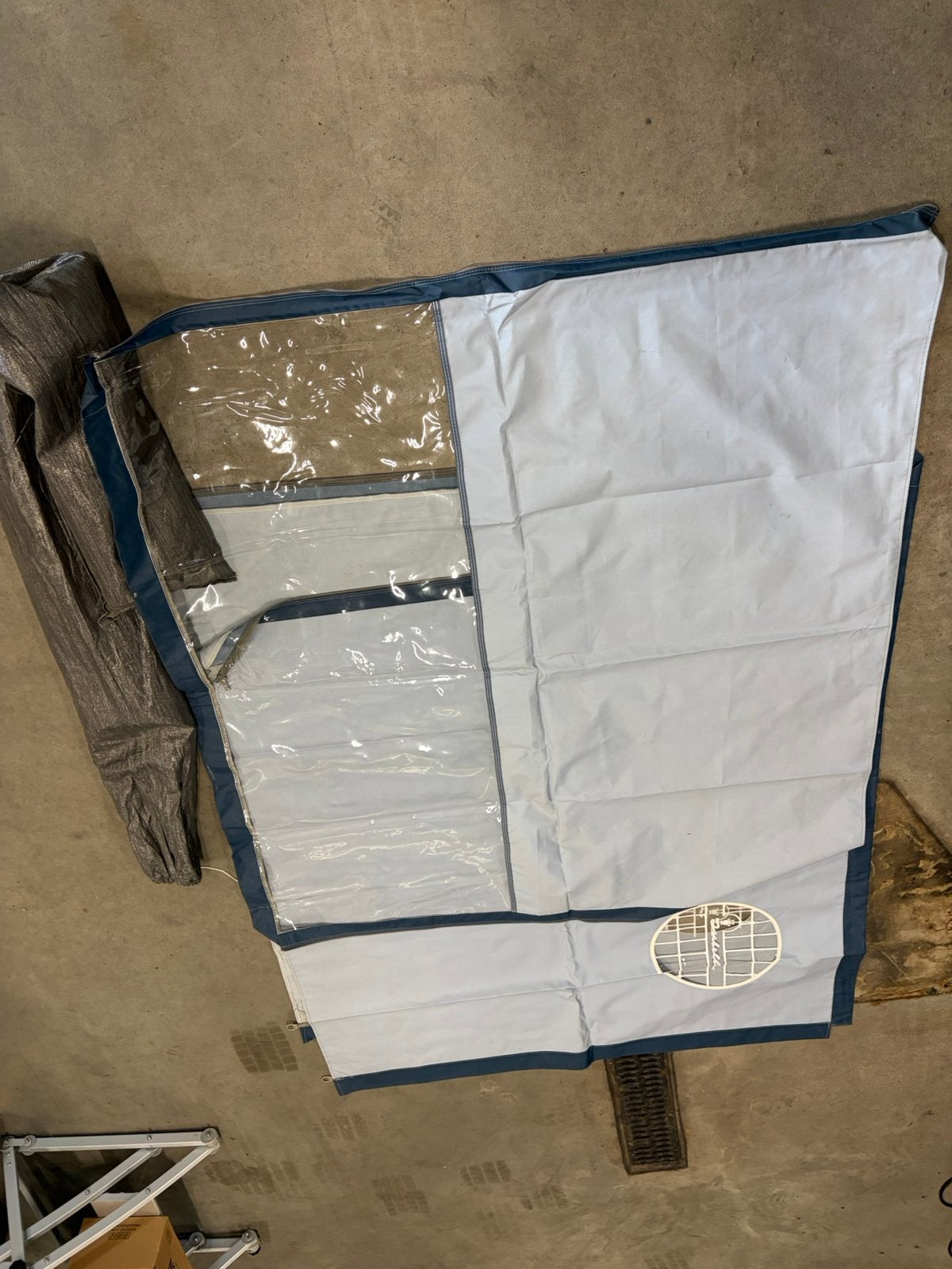Isabella Flex 3-delig windscherm William – 460 x 140 cm, Overige materialen, Zo goed als nieuw, 15 m² of meer, Ophalen