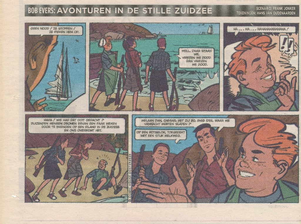 Bob Evers strips (Algemeen Dagblad 2003), Boeken, Amerika, Ophalen of Verzenden, Gelezen, Eén comic