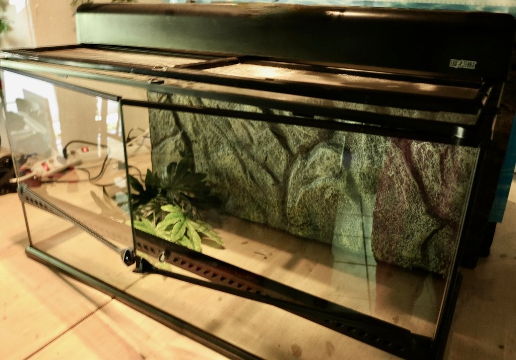 Exo Terra terrarium 90x45x45cm met Compact Top, Ophalen, Nieuw, Terrarium of Paludarium