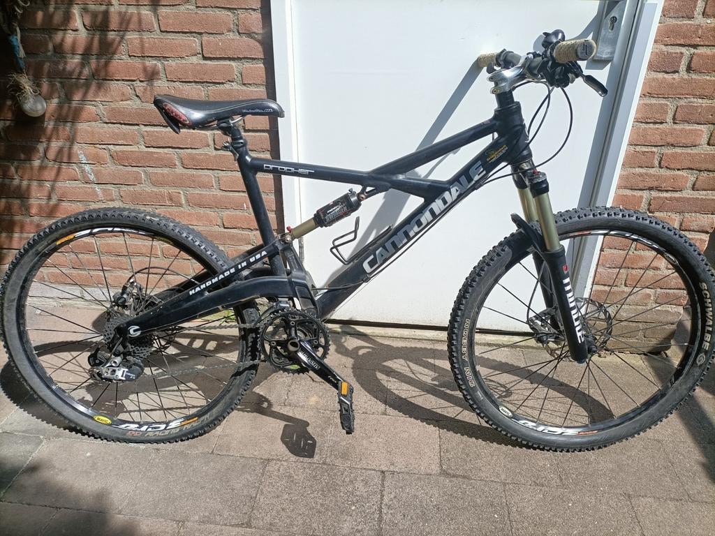 MTB Cannondale Handmade USA - Zeer Gebruikt, Fietsen en Brommers, Fully, Ophalen, Gebruikt, Overige merken