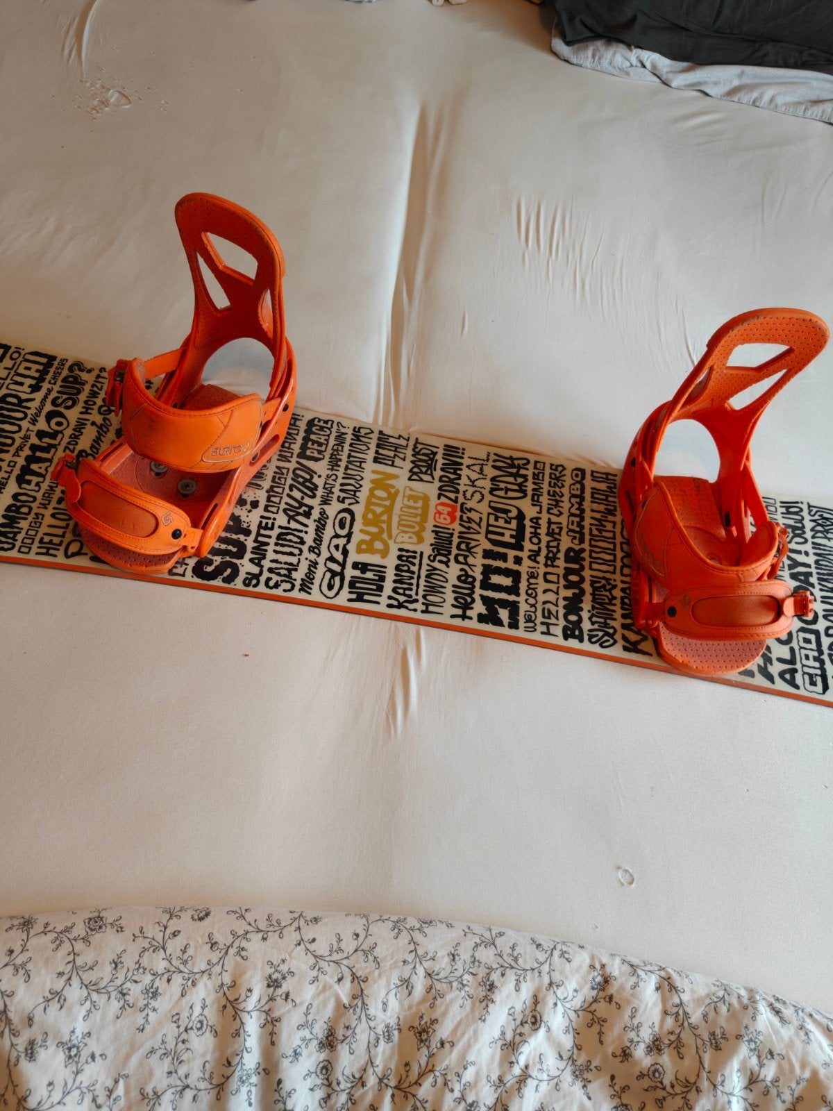 Burton snowboard, Ophalen, Board