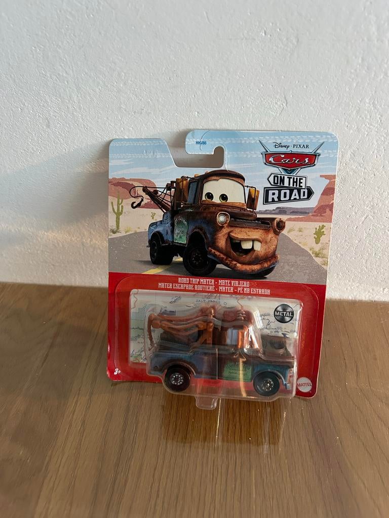 Mattel Disney Pixar Cars Mater 'On The Road' metaal, Ophalen of Verzenden, Nieuw