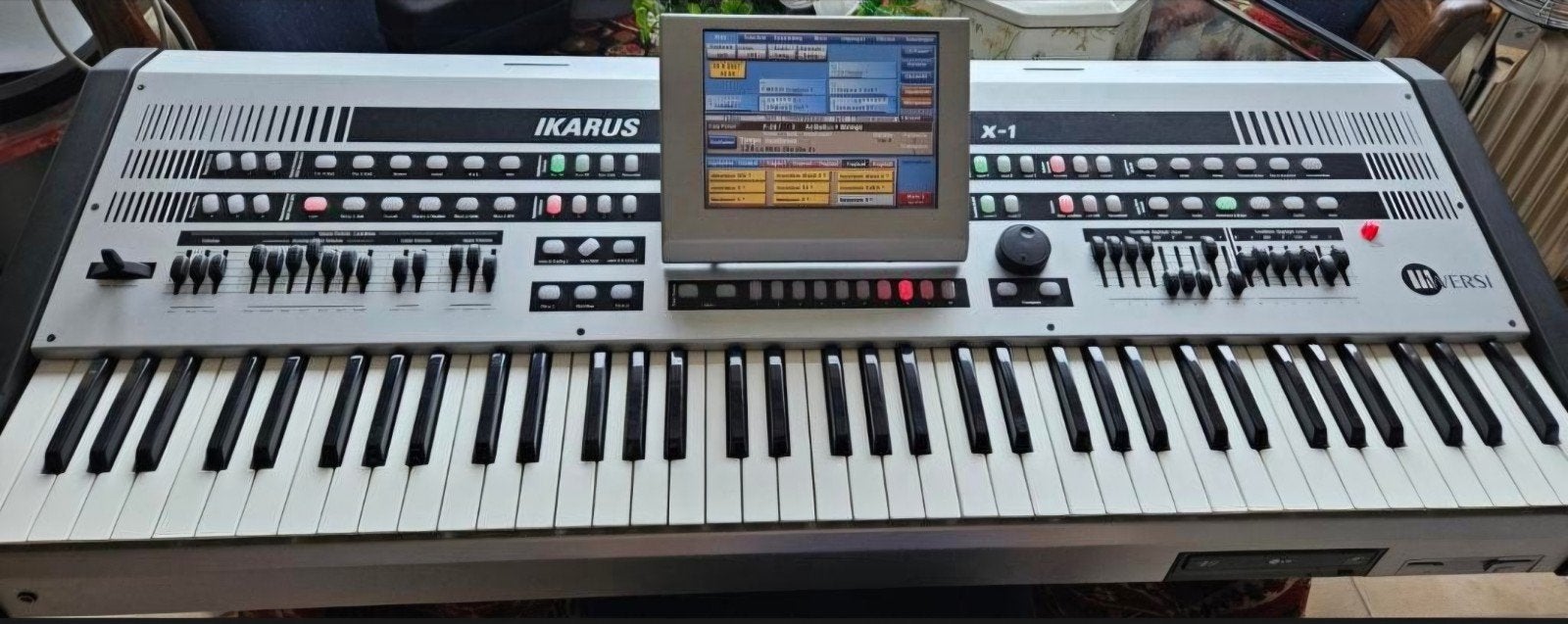 werd Ikarus, Ophalen, Gebruikt, 2 klavieren, Orgel
