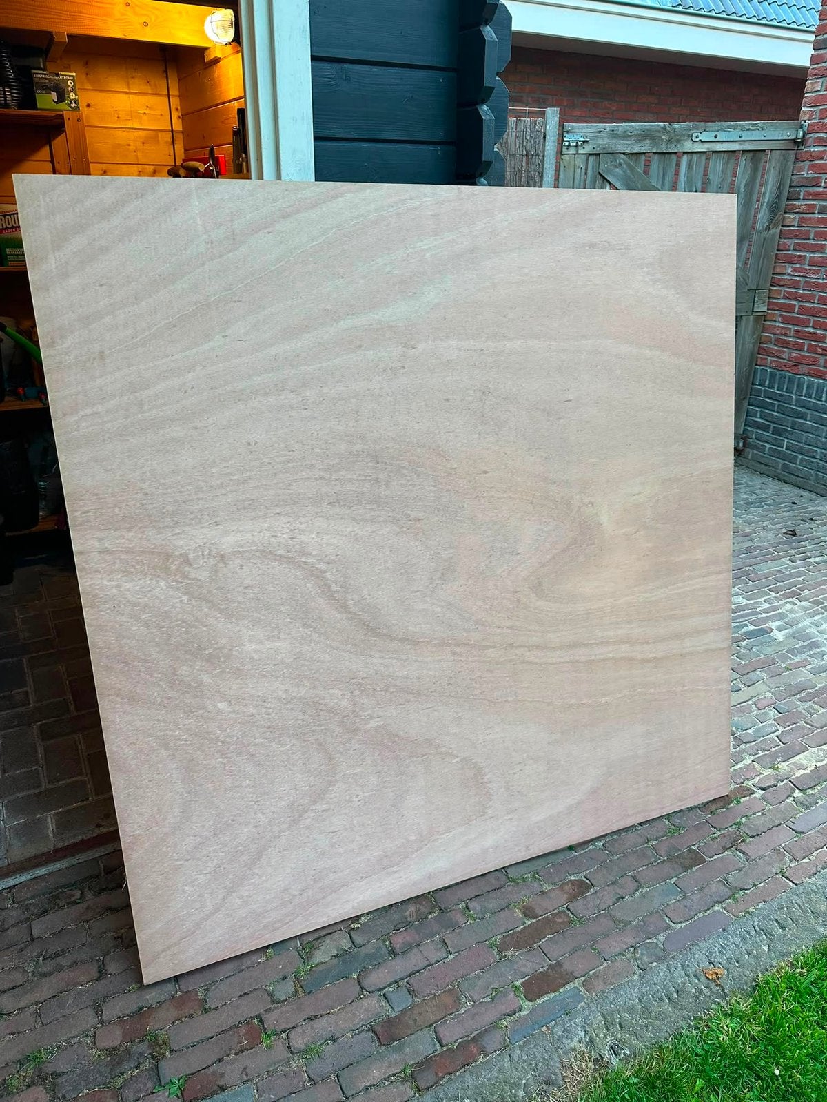 Okoume Multiplex 1.5 x 1.5, Doe-het-zelf en Verbouw, Ophalen, Zo goed als nieuw, Multiplex, Minder dan 20 mm