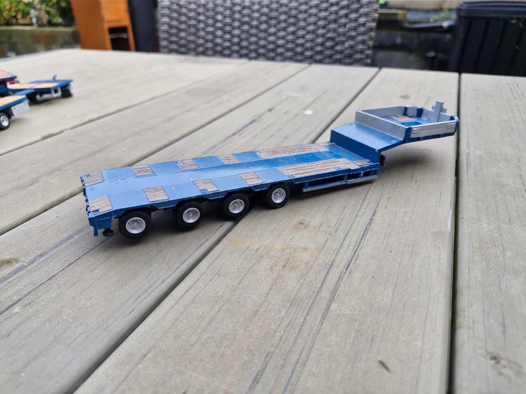 Tekno semi oplegger zelfbouw, Overige merken, 1:50 of kleiner, Ophalen of Verzenden, Zo goed als nieuw