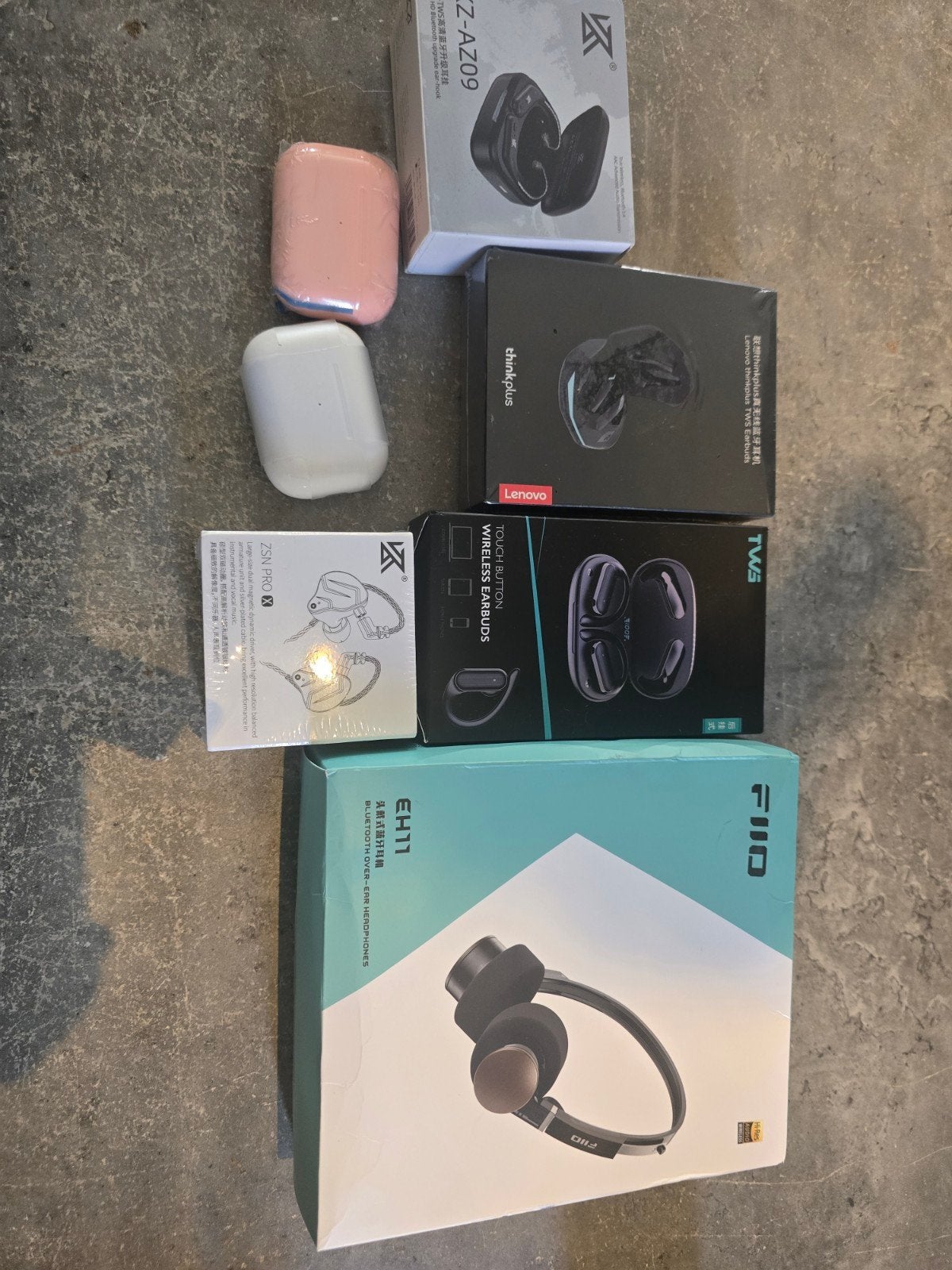 7 Nieuwe Hoofdtelefoons en Oordopjes - Diverse Merken, Ophalen of Verzenden, Nieuw, In-ear, Draadloos
