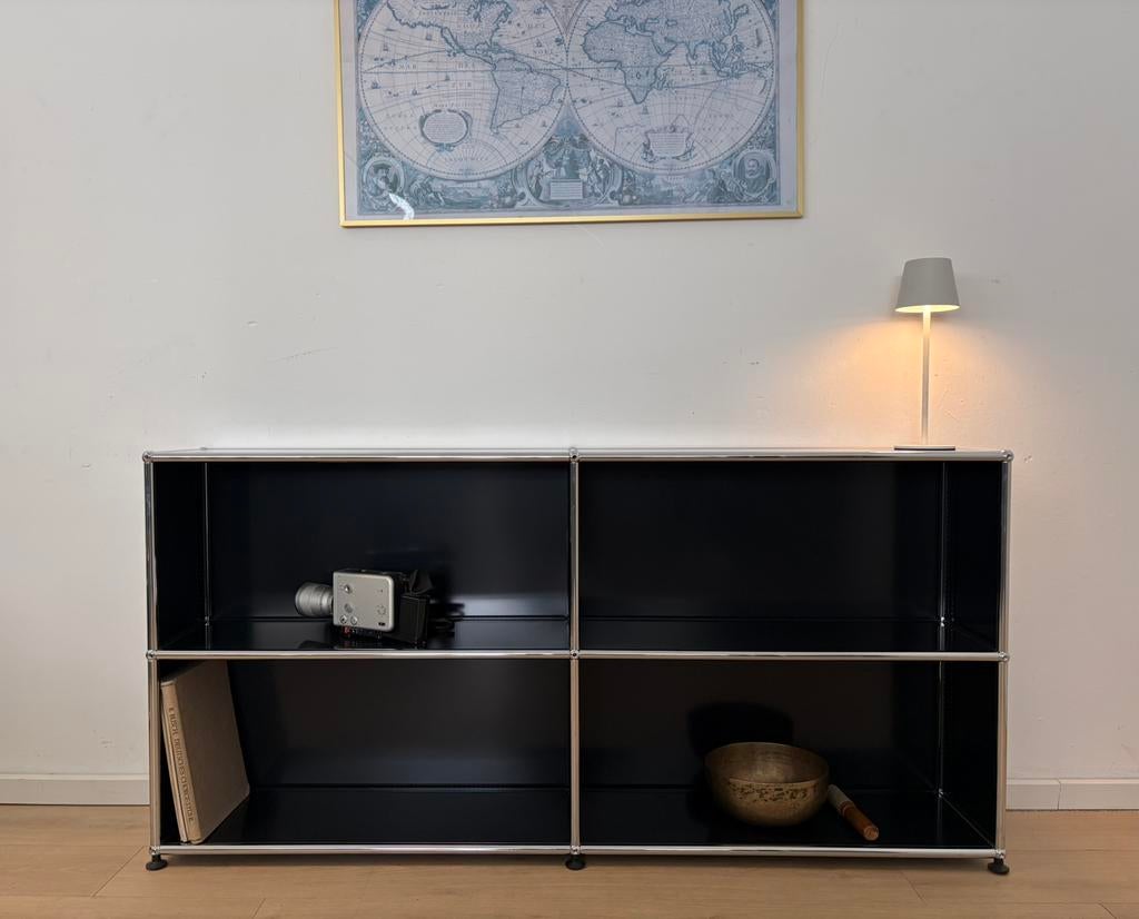 USM Haller Sideboard 2x2 elements black, Ophalen, Zo goed als nieuw