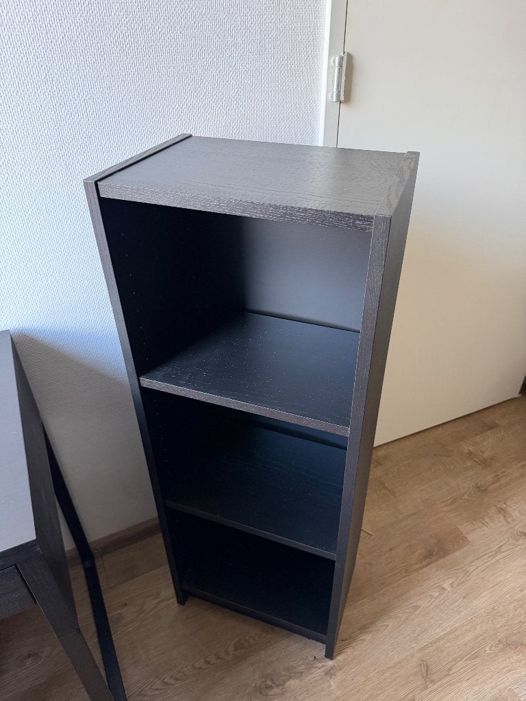 IKEA BILLY boekenkast zwart 40x28x106 cm, Ophalen, Minder dan 50 cm, Gebruikt, 100 tot 150 cm