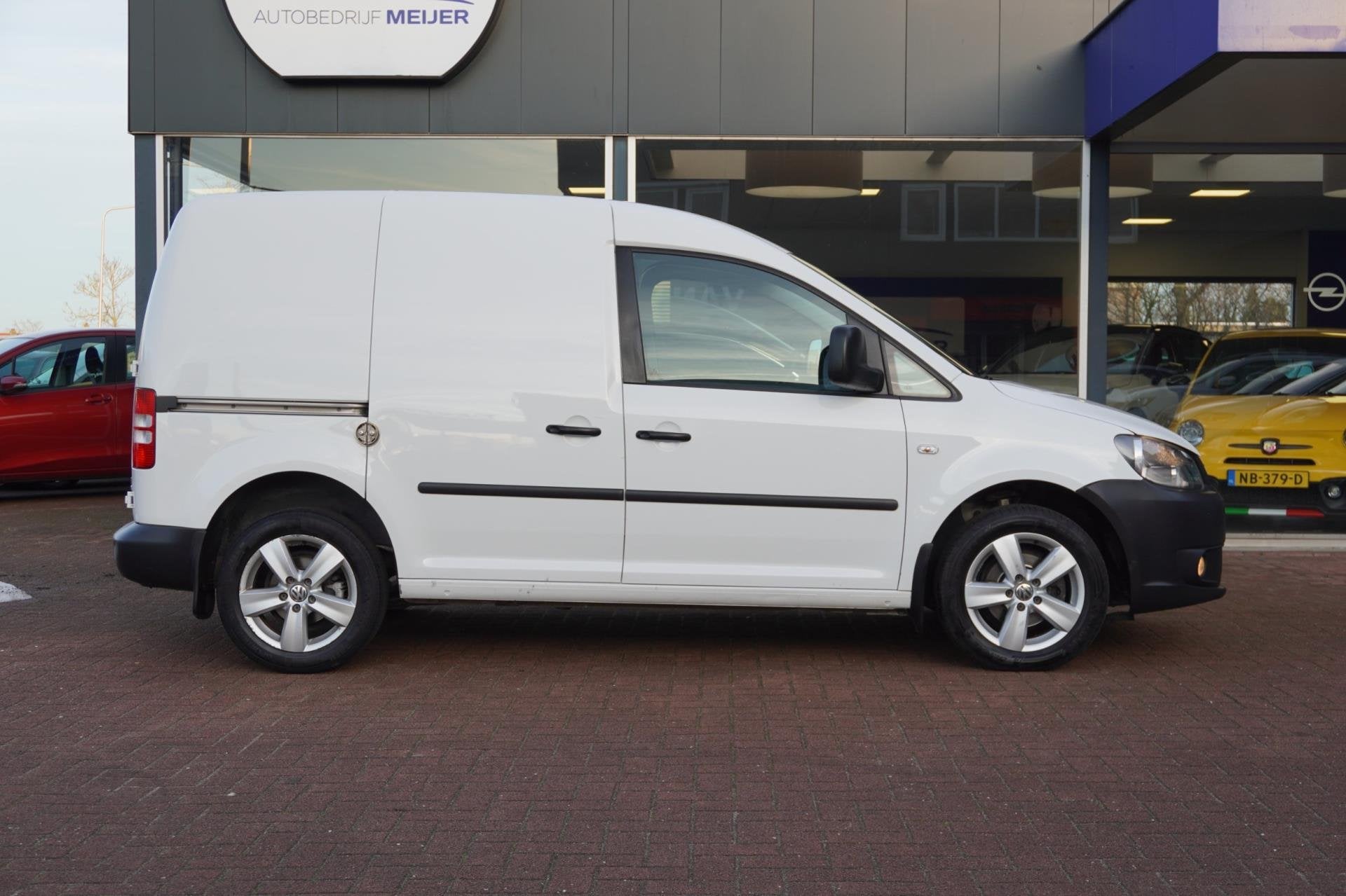 Volkswagen Caddy 1.6 TDI BMT | Airco | Elek. Pakket | LM vel, Auto's, Voorwielaandrijving, Euro 5, Stof, Gebruikt