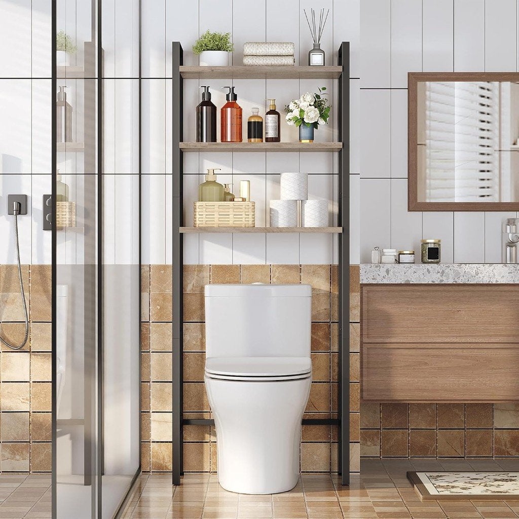 Toiletrek–Badkamerrek Boven Toilet-Vrijstaand-163x62x24cm, Badkamerrek, Overige merken, Nieuw, Ophalen of Verzenden