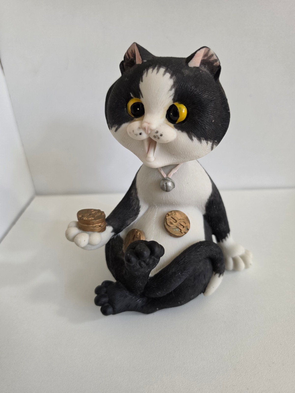Vintage Felix de Kat Bobblehead Spaarpot - Keramiek, Verzamelen, Ophalen of Verzenden