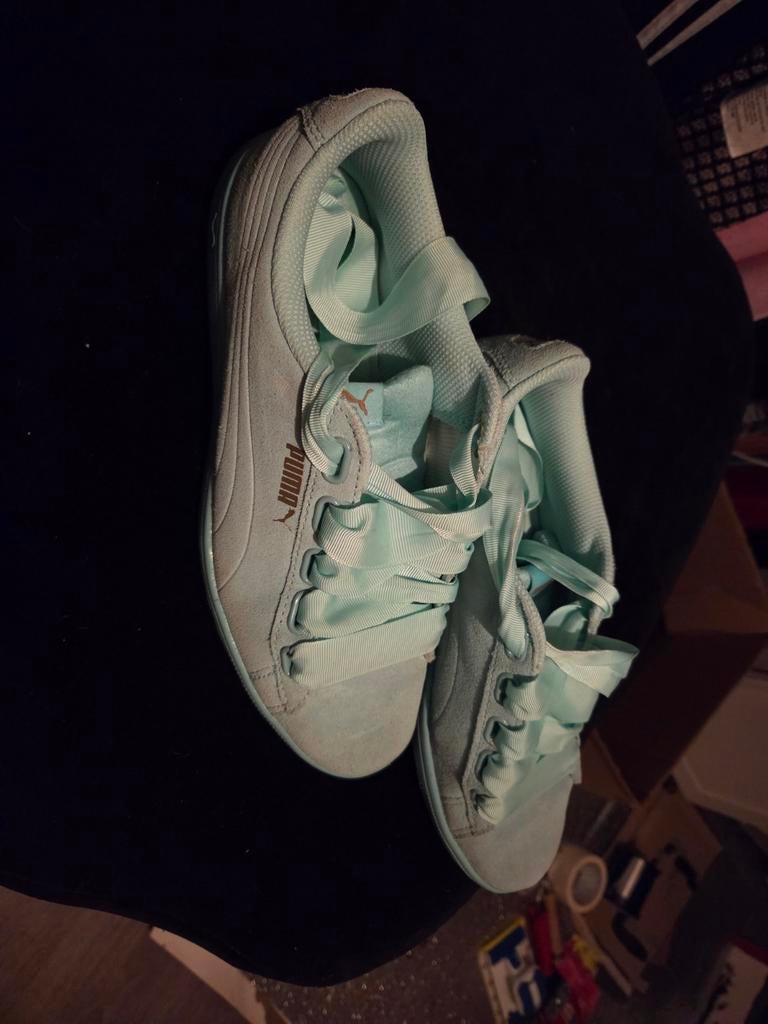 puma gympen mint groen, Overige kleuren, Puma, Ophalen of Verzenden, Sneakers of Gympen