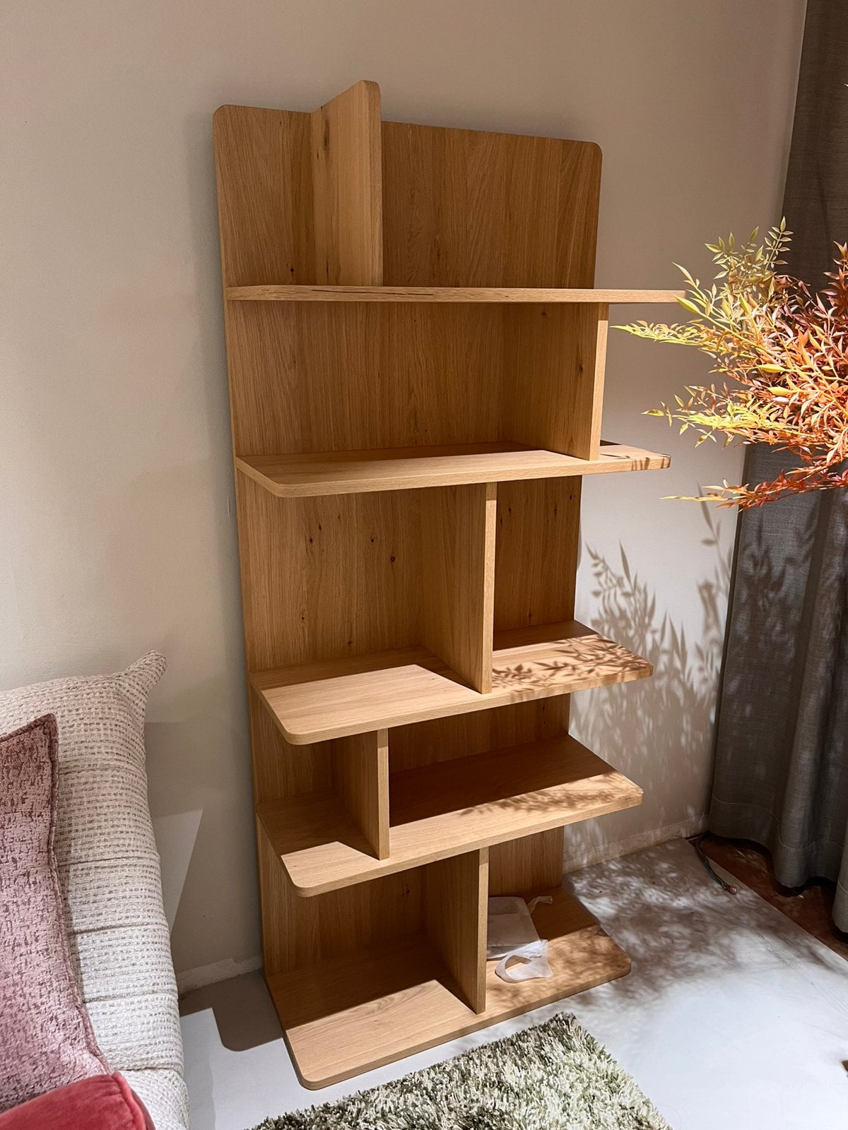 Eleonora wandkast Renee, Eikenfineer, Nieuw, Ophalen of Verzenden, Minder dan 150 cm, Info@eleonora.com