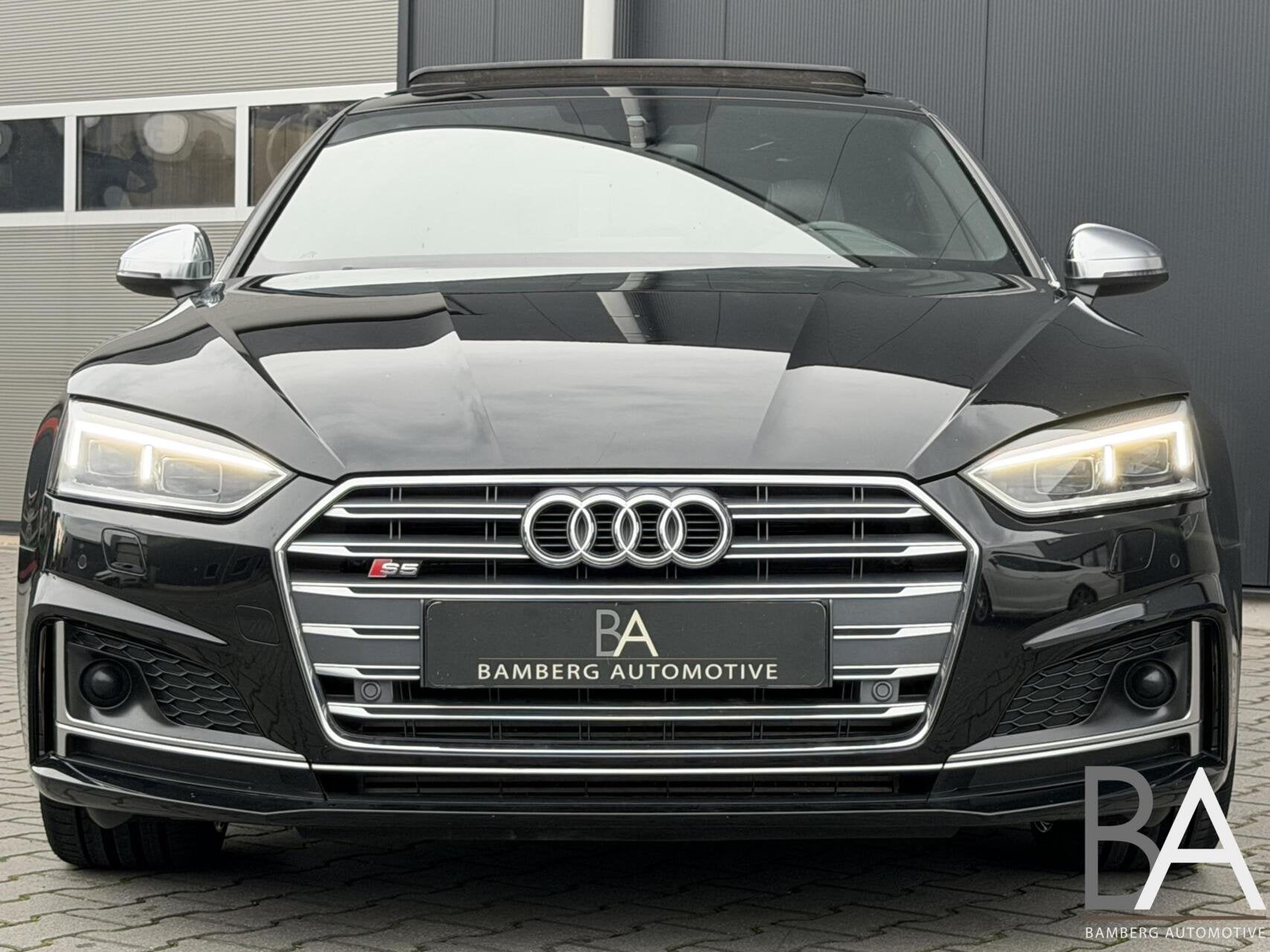Audi S5 3.0 TFSI Quattro |Pano|RS-zetel|massage|carbon, Auto's, Dealer onderhouden, Gebruikt, 2995 cc, Met garantie (alle)