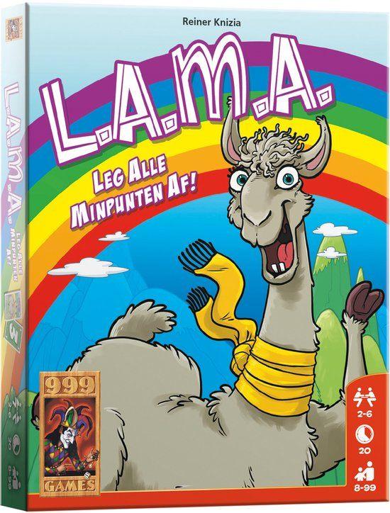 L.A.M.A. / LAMA, Vijf spelers of meer, Ophalen of Verzenden, Zo goed als nieuw, 999 Games