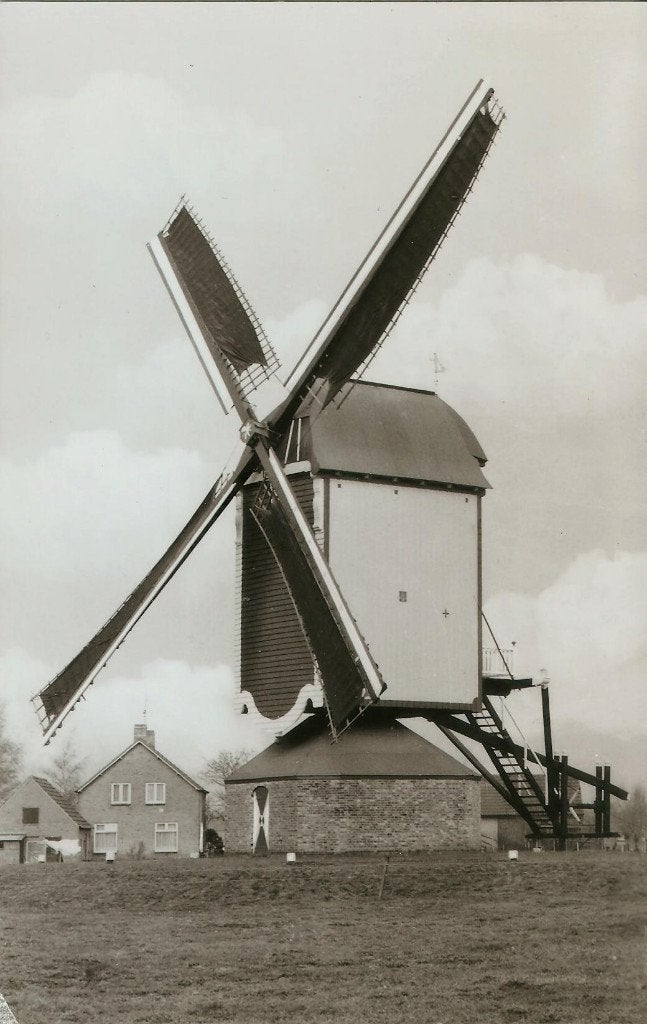 Geffen molen De Vlijt 1977, Ophalen of Verzenden, 1960 tot 1980, Ongelopen, Noord-Brabant
