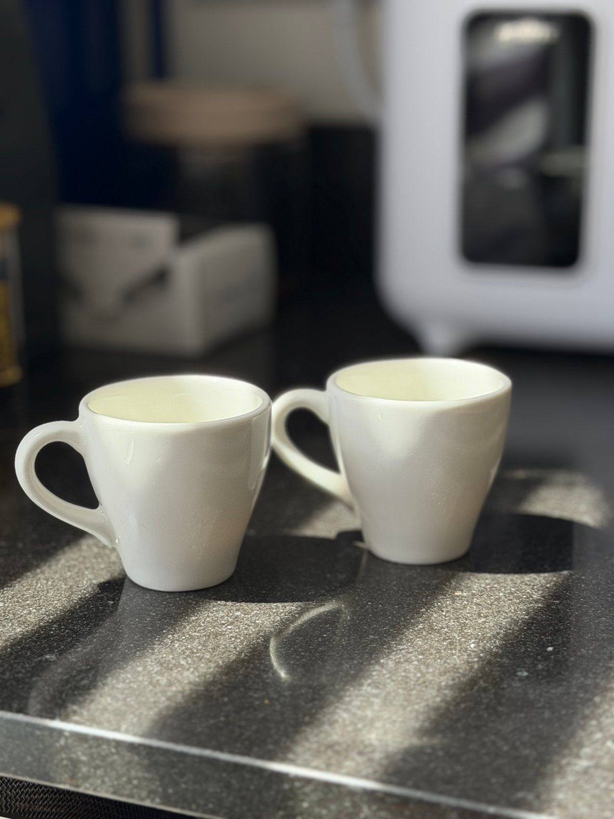 Espresso koffie kopjes, Huis en Inrichting, Keuken | Servies, Ophalen of Verzenden, Zo goed als nieuw, Overige stijlen, Kop(pen) en/of Schotel(s)