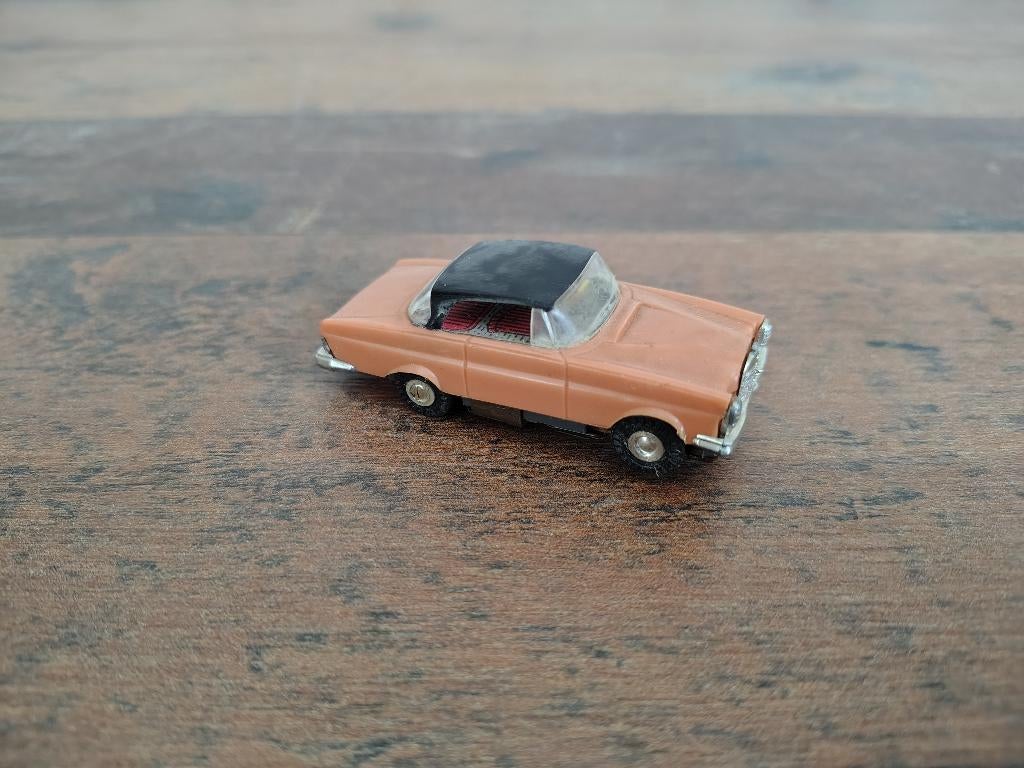 Mercedes 300SE / Faller AMS / Slotcar / Racebaan 1, Kinderen en Baby's, Speelgoed | Racebanen, Verzenden, Gebruikt, Elektrisch