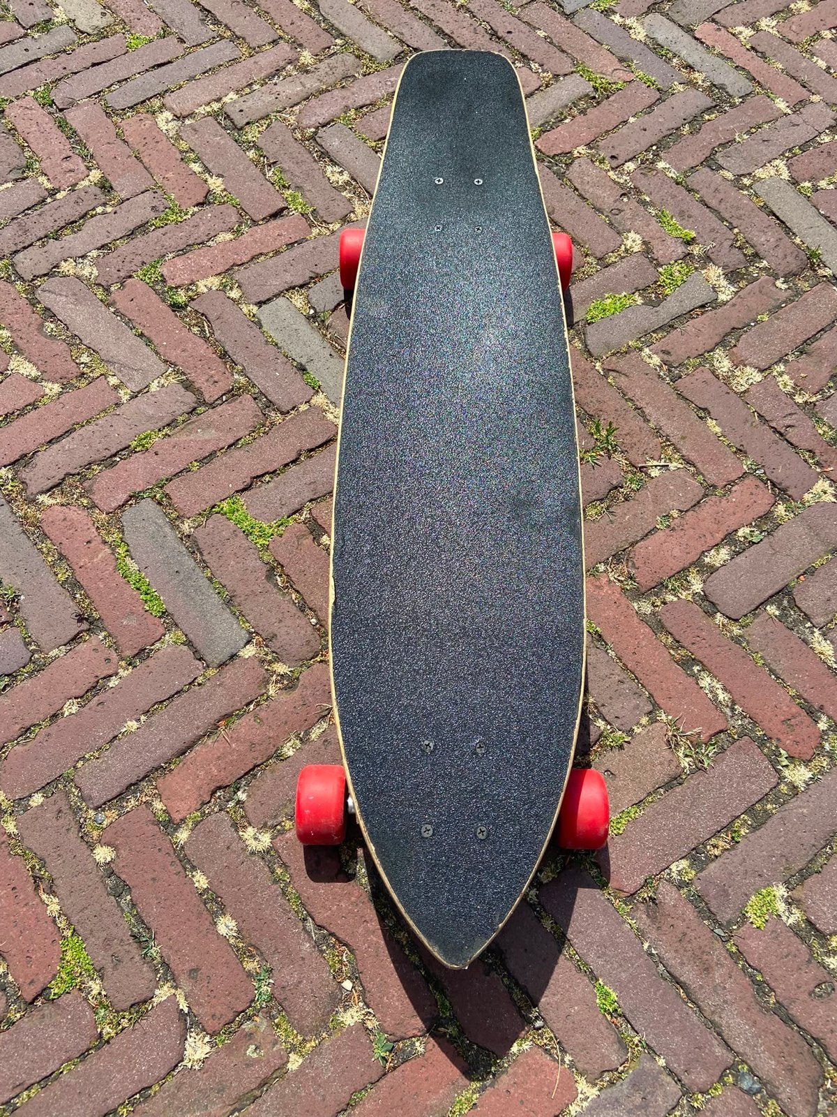 Playlife Longboard met uniek design, Ophalen of Verzenden, Zo goed als nieuw, Skateboard, Longboard