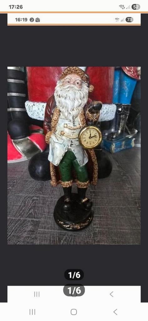 Kerstman met klokje
15 x 13 x 40 cm, Ophalen of Verzenden, Nieuw