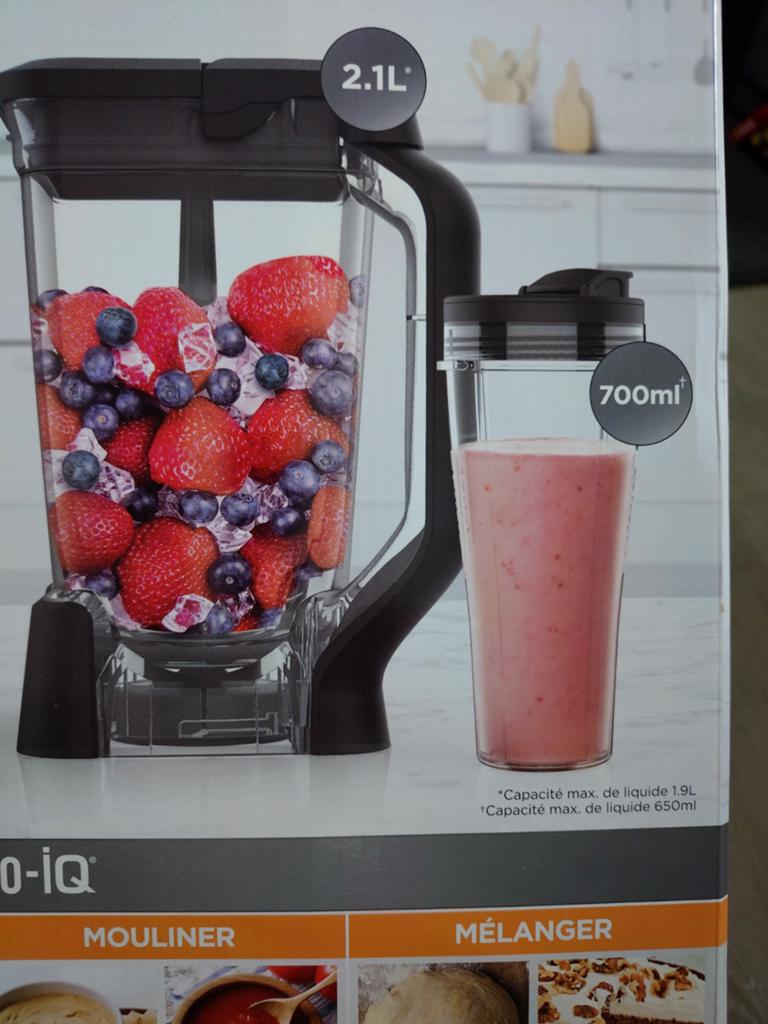 Ninja 3-in-1 Food Processor 1200W - Blender, Hakker, Mixer, Witgoed en Apparatuur, Keukenmixers, Ophalen, Nieuw, Vaatwasserbestendig