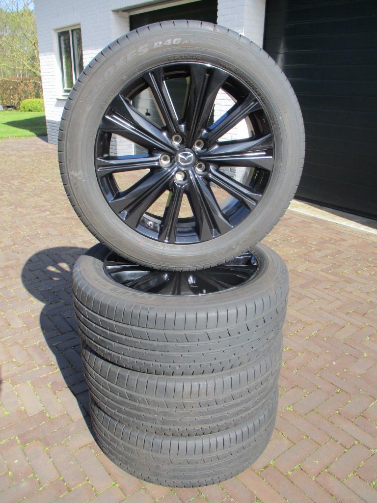 Orig Mazda CX5 19 inch velgen CX-5 CX 5 Homura NIEUWSTAAT, Auto-onderdelen, Banden en Velgen, Gebruikt, Banden en Velgen, Mazda