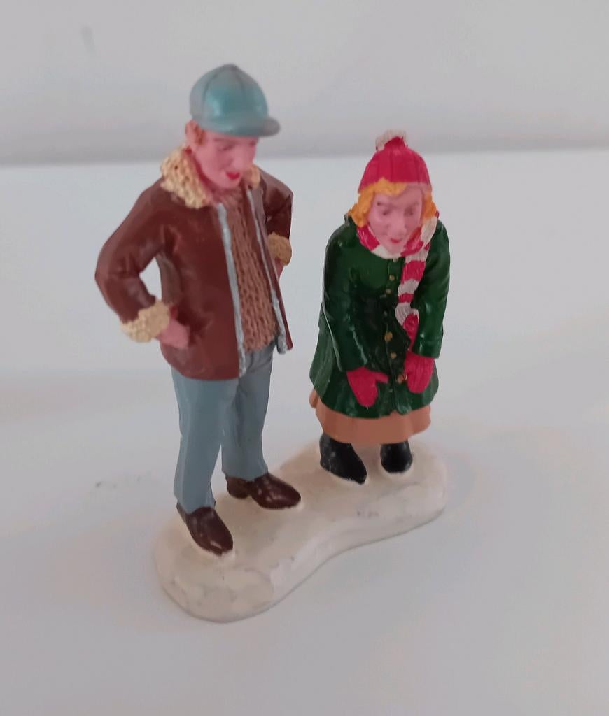 Lemax stel, Lemax figuur Kerstdorp, Ophalen of Verzenden