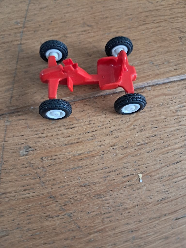 Skelter, rood, playmobil, Kinderen en Baby's, Speelgoed | Playmobil, Verzenden, Losse onderdelen, Voertuig, Zo goed als nieuw