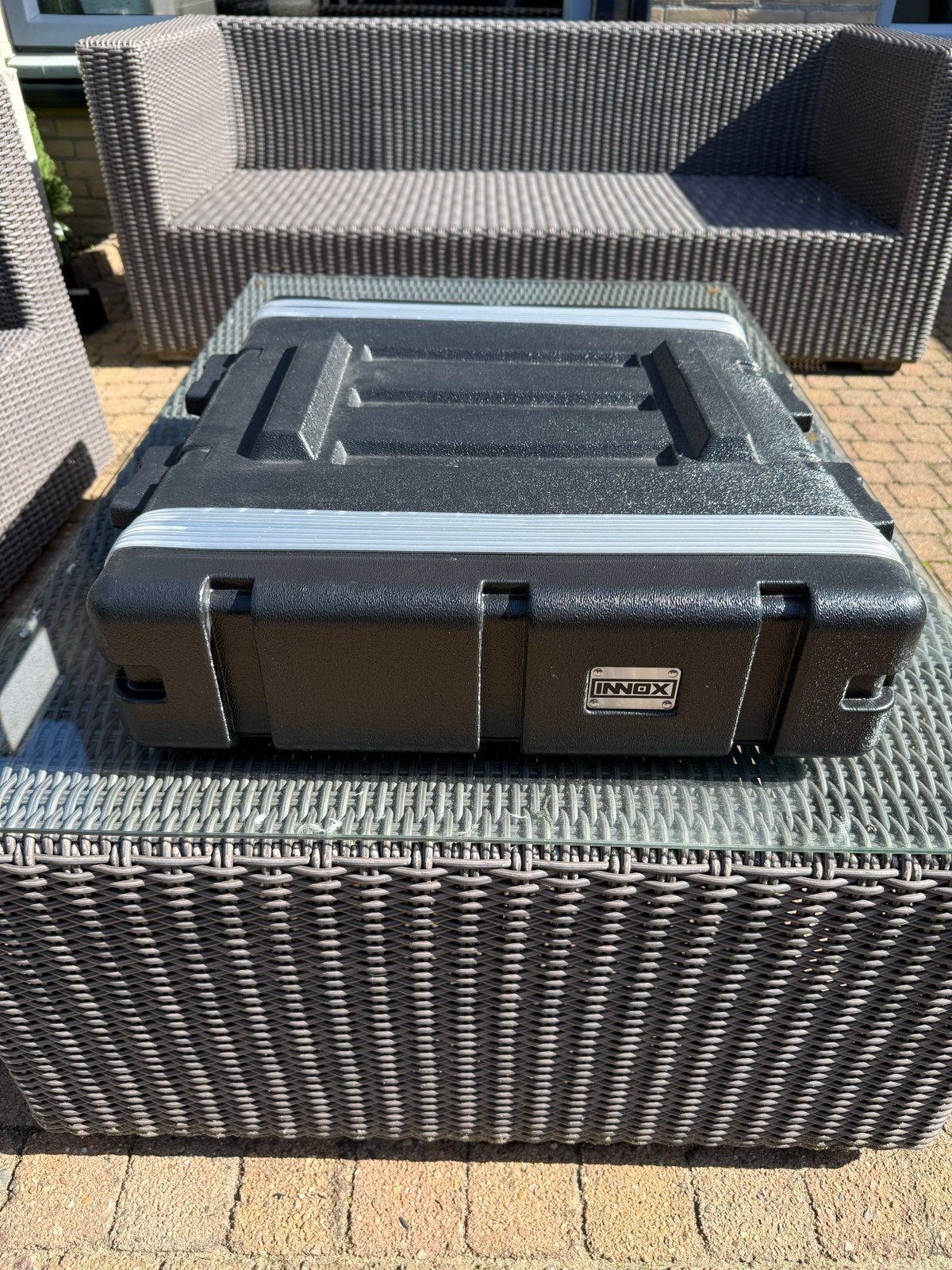 Innox 2U Double Door Flightcase - Robuuste Bescherming, Ophalen, Gebruikt, Overige instrumenten, Flightcase