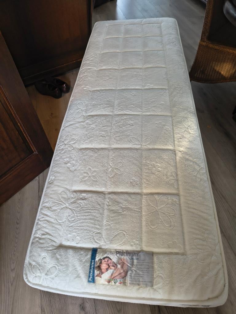 Matras Pocket Platinum 70x200 z.g.a.n, Ophalen, Zo goed als nieuw, Matras, 200 cm