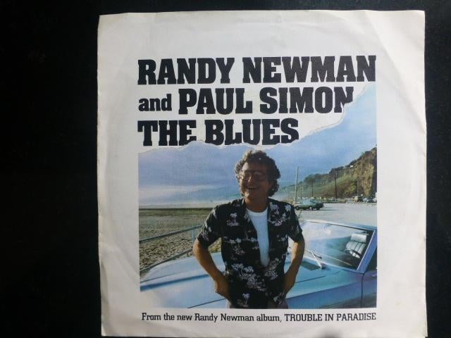 Randy Newman & Paul Simon. The Blues./ Same girl., Cd's en Dvd's, Vinyl Singles, Gebruikt, 7 inch, Single, Ophalen of Verzenden