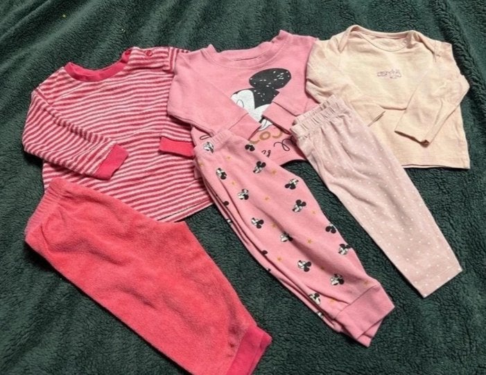 Pyjama's maat 62/68, Ophalen of Verzenden, Gebruikt, Meisje, Nacht- of Onderkleding
