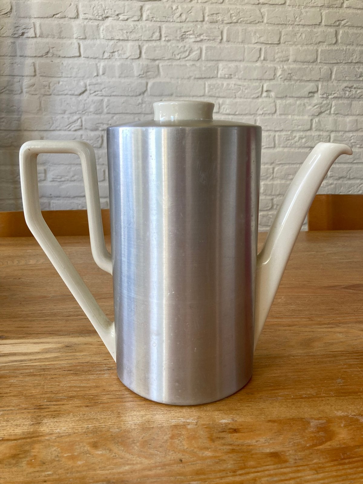 Vintage Waku x Van Nelle Theepot/Koffiekan Jaren '60, Ophalen of Verzenden