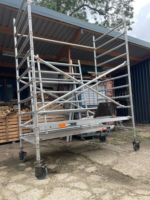Skyworks Rolsteiger, Doe-het-zelf en Verbouw, Ophalen, Gebruikt, Rolsteiger of Kamersteiger, 5 meter of hoger