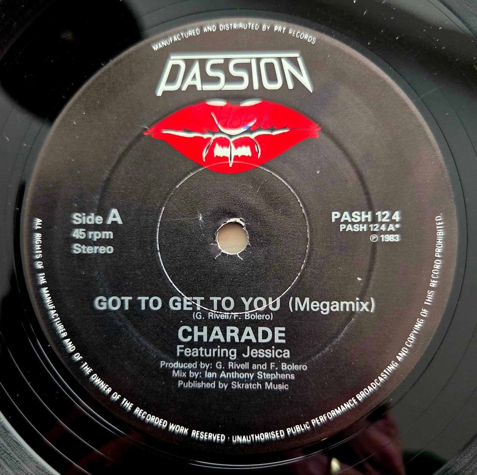 Charade - Got To Get To You, 12" Maxi Single, Cd's en Dvd's, Ophalen of Verzenden, 12 inch