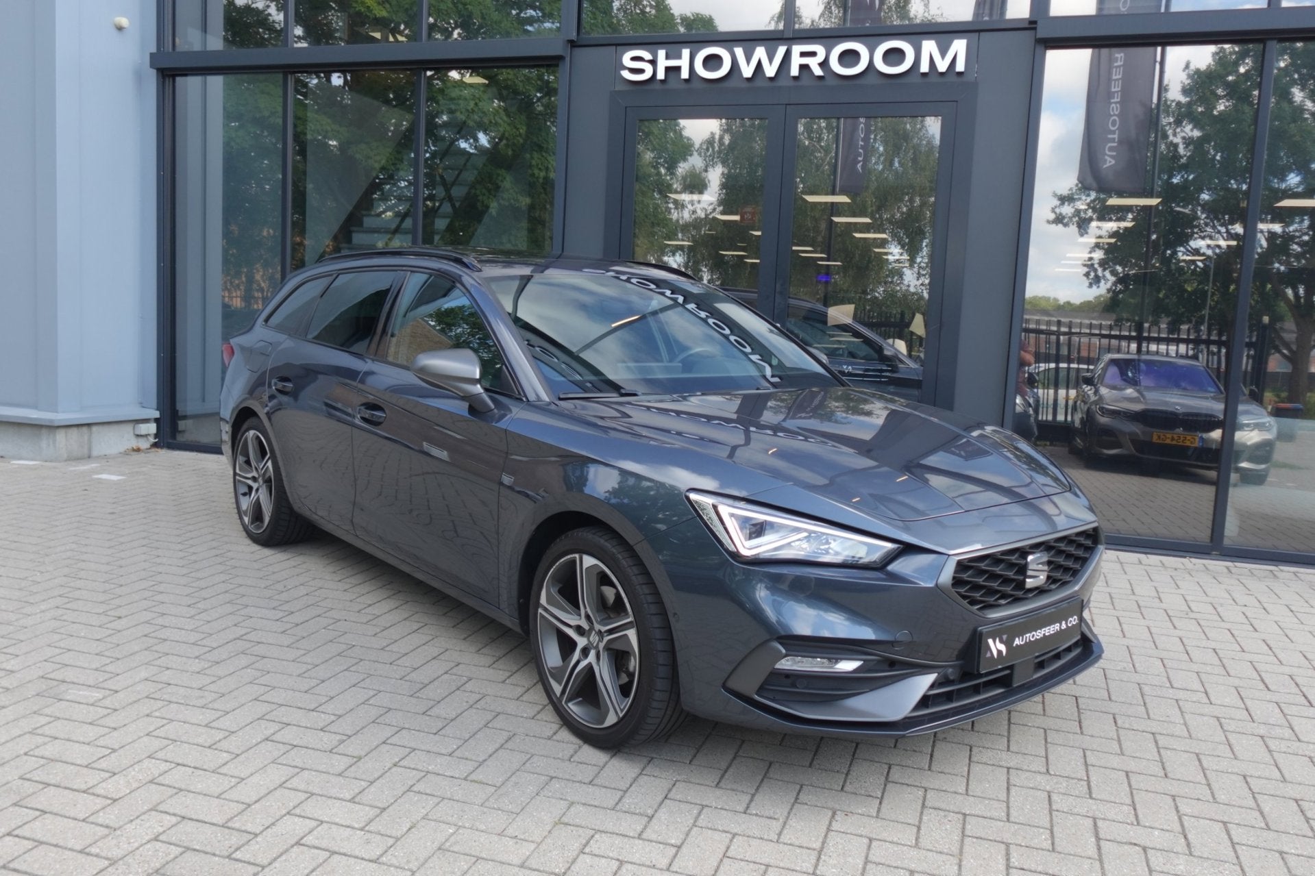 SEAT Leon Sportstourer 1.5 TSI FR PANO KEYLESS CAM VOL', Stof, Zwart, 4 cilinders, 150 pk
